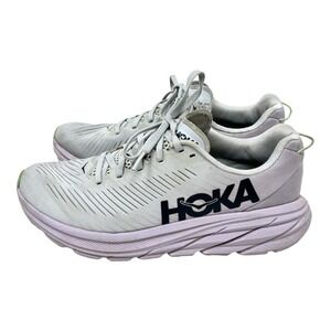 Hoka One Womens Rincon 3 Sz 9.5 B Purple Gray 1119396 PAOH Running Shoes Sneaker